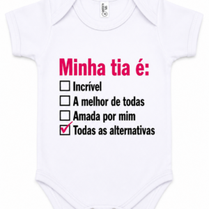 BODY MINHA TIA É ROSA