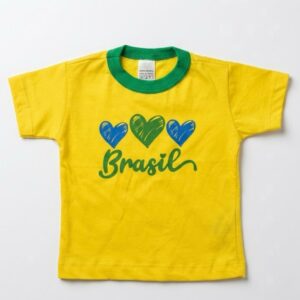 CAMISA BRASIL 100%ALGODÃO