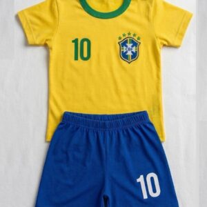 CONJUNTO BRASIL 100% ALGODÃO